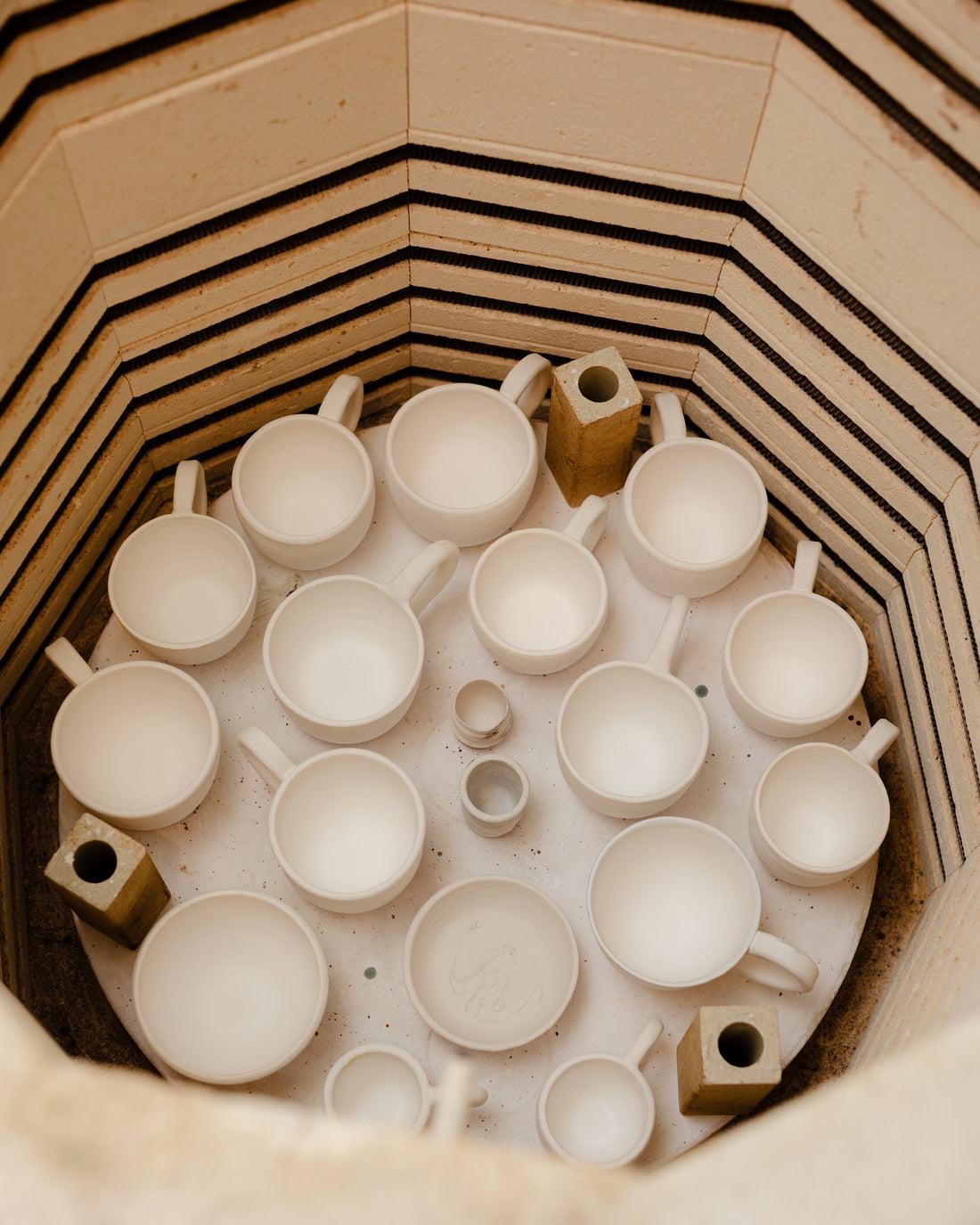 Cuisson des pièces au four céramique